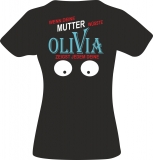 Olivia T-Shirt mit Flex Druck